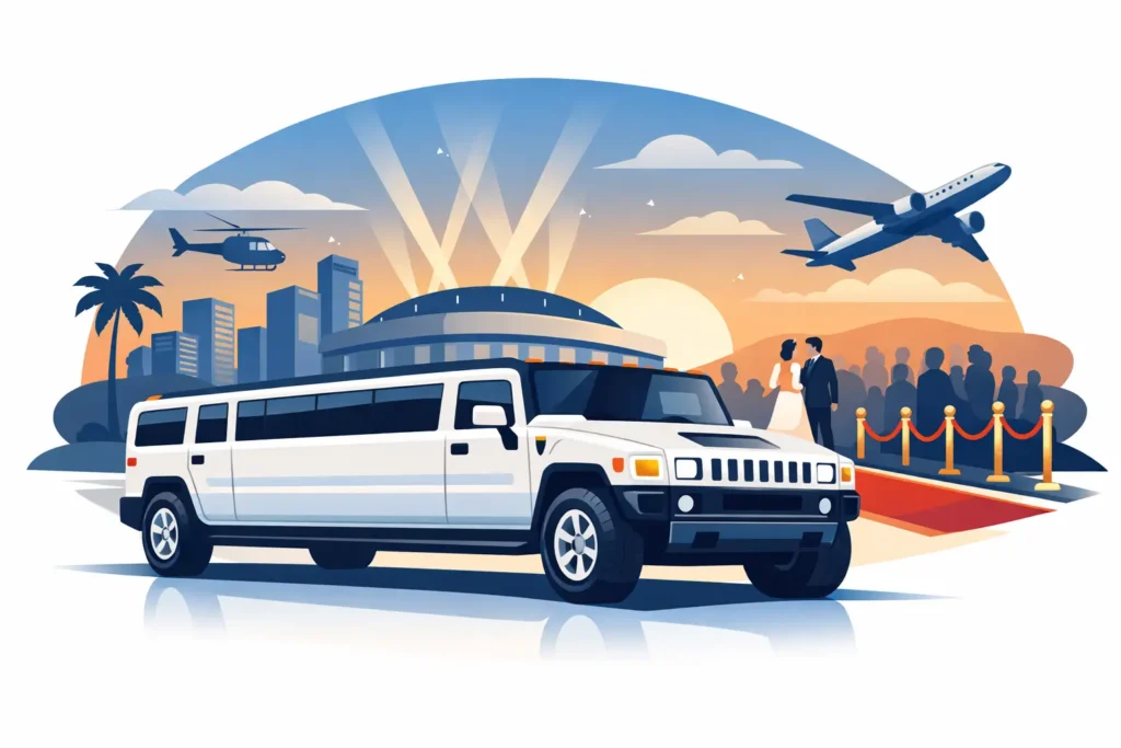 Hummer Limo Rental for Big-Event Travel