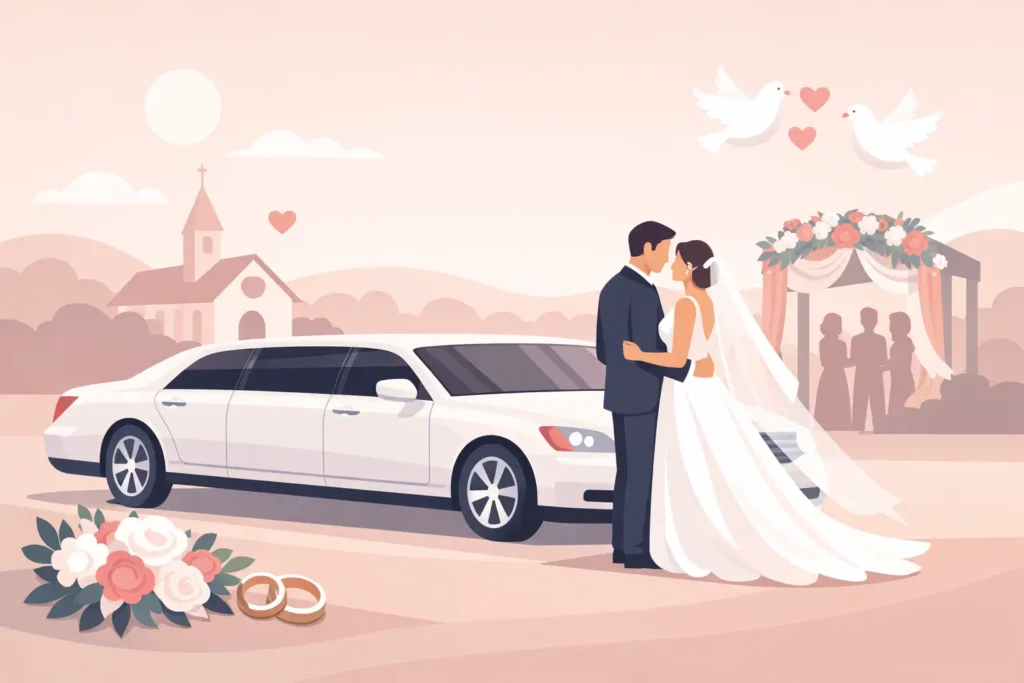 Wedding Limo Service That Fits the Day