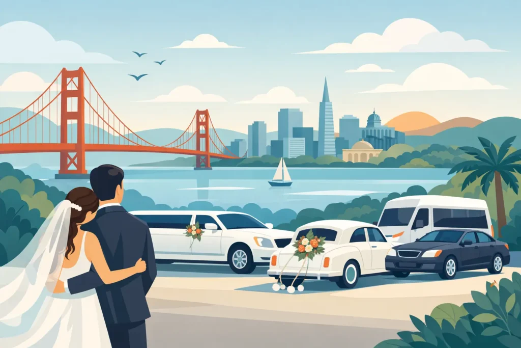 Wedding Day Transportation Guide for Bay Area