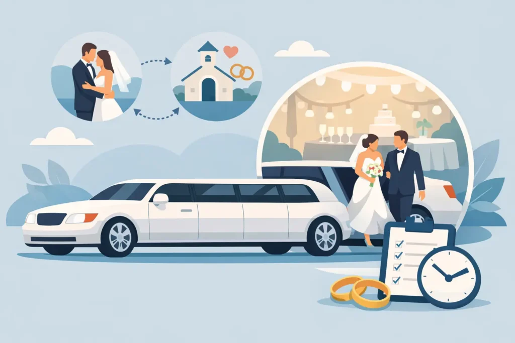 Wedding Limo Timeline Planning Guide for Your Day
