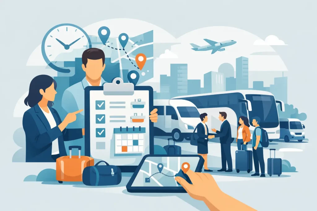 How to Coordinate Group Transportation Well
