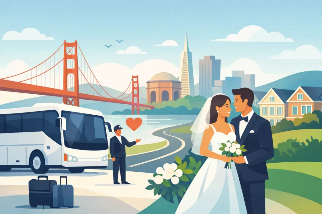 San Francisco Wedding Shuttle Planning Tips