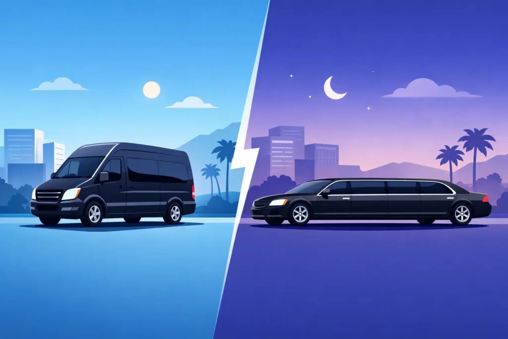 Sprinter Van vs Stretch Limo: Which Fits?