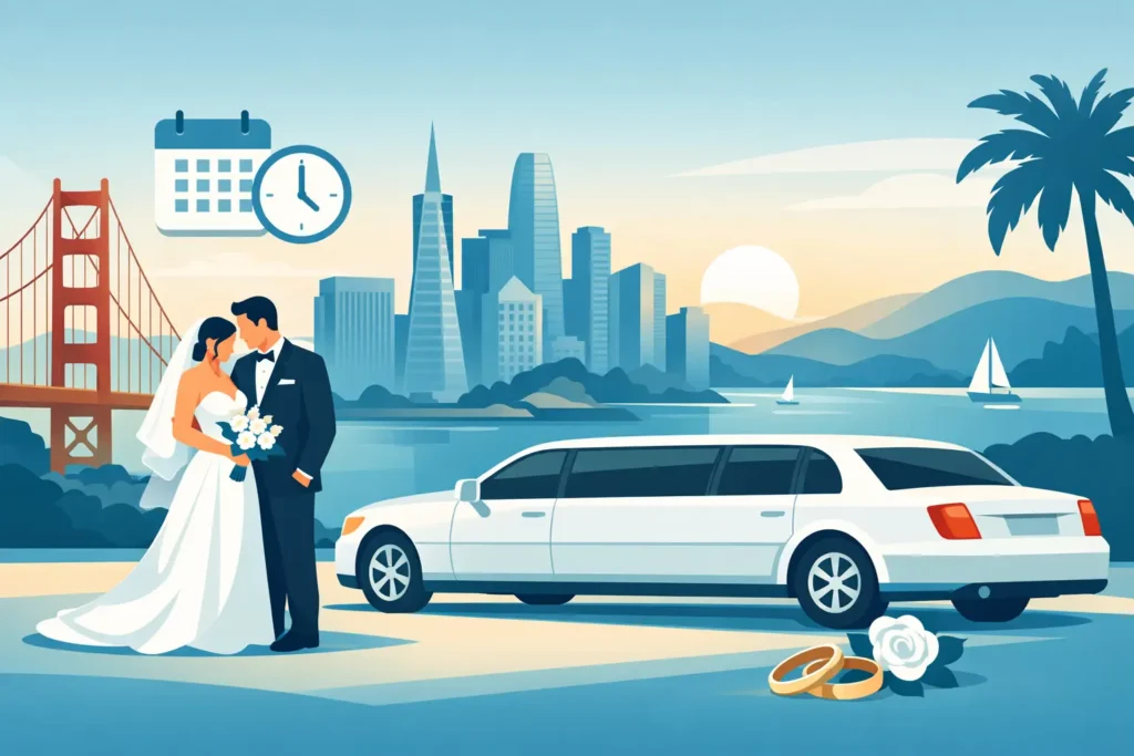 When to Book Wedding Limo Service in the Bay Area
