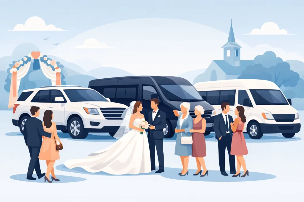 Best Vehicles for Wedding Guests That Fit