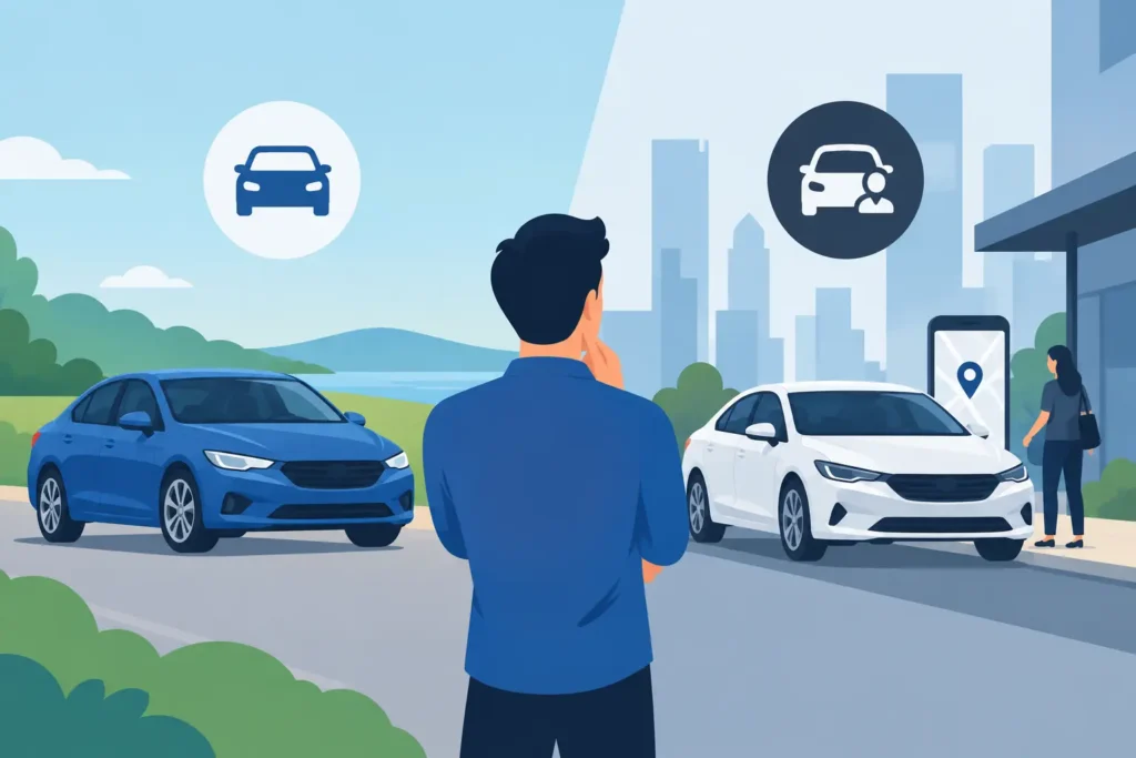 Private Car Versus Rideshare: Which Fits?